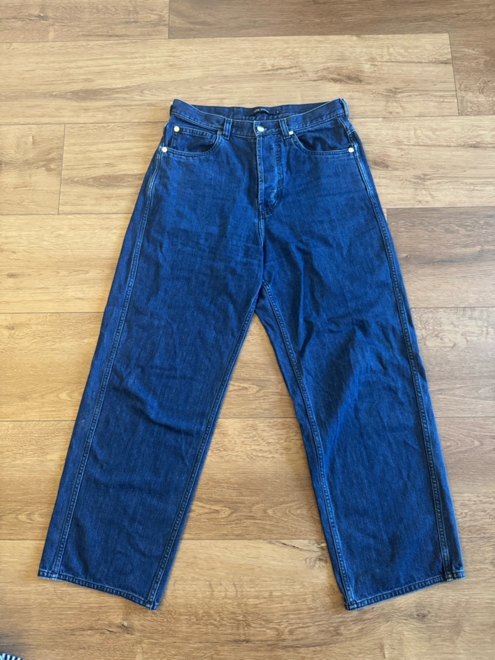 Sofie D'Hoore Dark Blue Relaxed Penny Jeans size 36